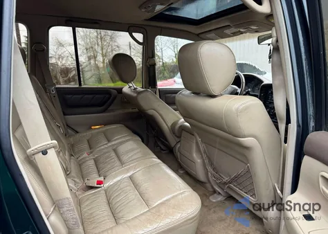 1999 Toyota Land Cruiser Base из США, поврежденный, VIN JT3HT05J4X0040771